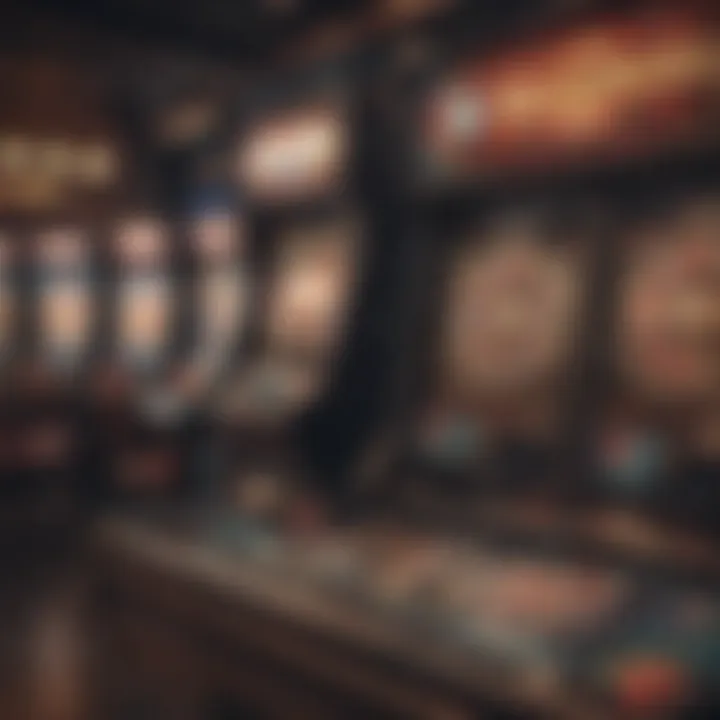 A montage of different types of online casino arcade games highlighting variety and appeal.
