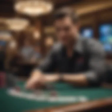 Mastering Online Poker Strategies A digital representation of online poker strategy