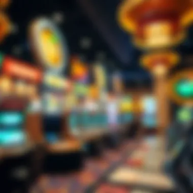 Promotional Materials Showcase A vibrant display of promotional materials at Mohegan Sun