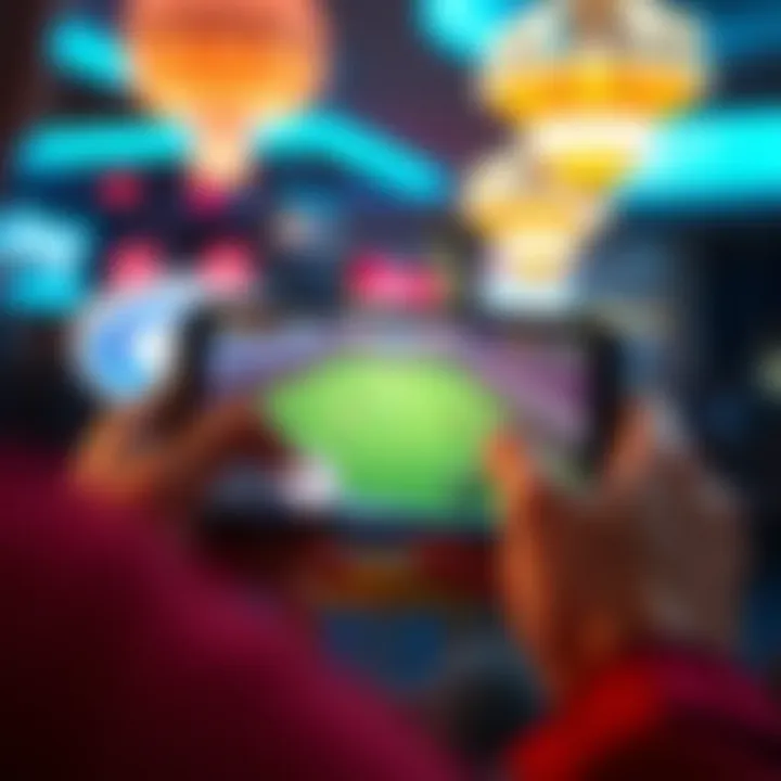 Exciting gameplay on an iPhone