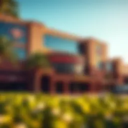 Exterior view of a Seminole Hard Rock location showcasing its iconic architecture