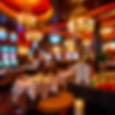 Culinary Delights at Seminole Hard Rock Vibrant dining venue featuring diverse culinary offerings