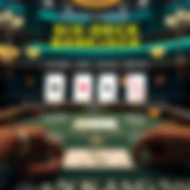 Effective Strategies for Six Deck Blackjack An infographic illustrating various strategies for winning in six deck blackjack.