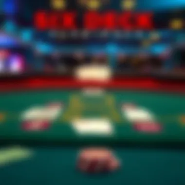 Variations of Six Deck Blackjack A detailed comparison chart highlighting different variations of six deck blackjack games available online.