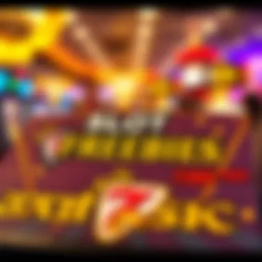 Promotional materials showcasing slot freebies