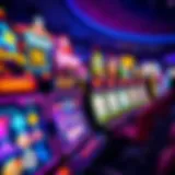 Overview of Slotomania's vibrant gameplay interface