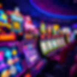 Overview of Slotomania's vibrant gameplay interface