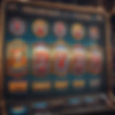 Sleek Modern Online Slot Game Interface A sleek modern online slot game interface showcasing dynamic graphics