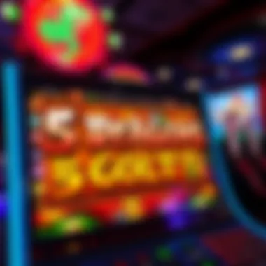 A colorful representation of the 5 Dragons Gold slot game interface