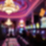 High payout casino with bright lights