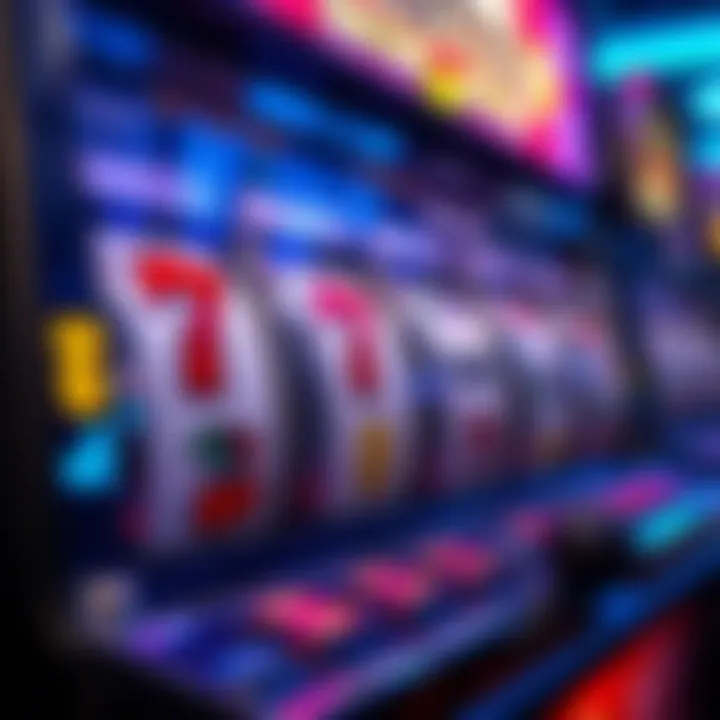 Classic Slot Machine with Traditional Symbols A classic slot machine with traditional symbols like cherries and bars