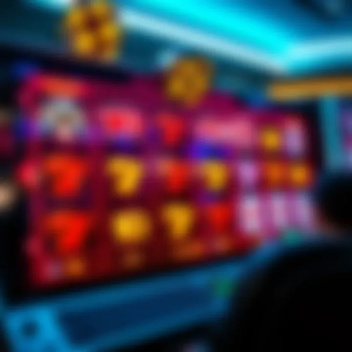 Modern Digital Slot Interface A modern digital slot interface with advanced graphics and gameplay mechanics