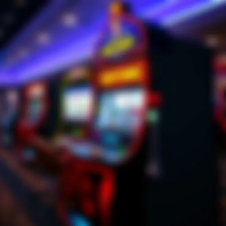 Themed Slot Machine Inspired by Pop Culture An eye-catching themed slot machine representing a popular culture icon