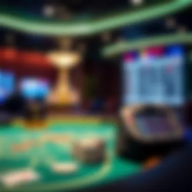 Online baccarat gaming interface