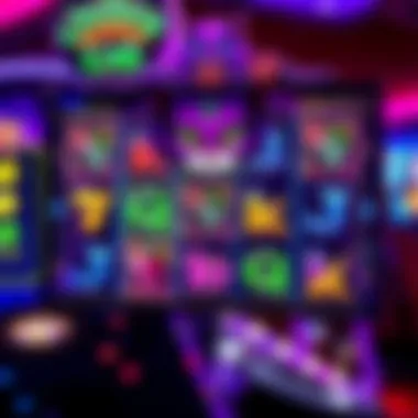 Gameplay interface showcasing the vibrant symbols and features of the slot game