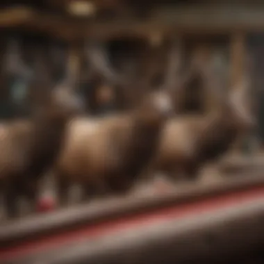 Gameplay Mechanics of Elk Slots Close-up of gameplay mechanics illustrating the excitement of elk slots.