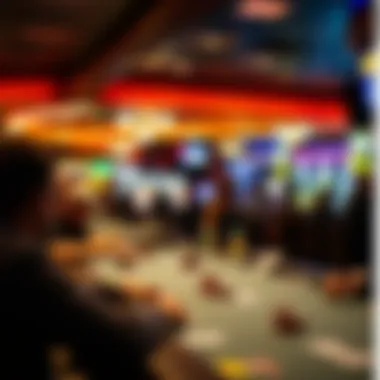 Local Casino Poker Event A vibrant local casino atmosphere during a poker event