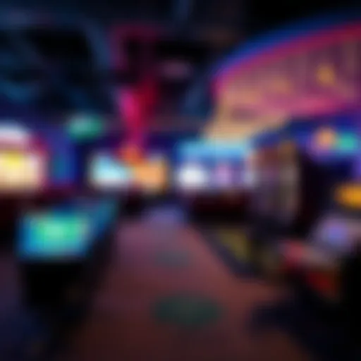 A digital landscape showcasing various gaming platforms