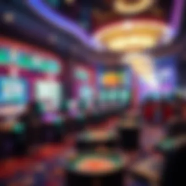 Immersive Online Casino Environment Virtual gaming experience at an online casino