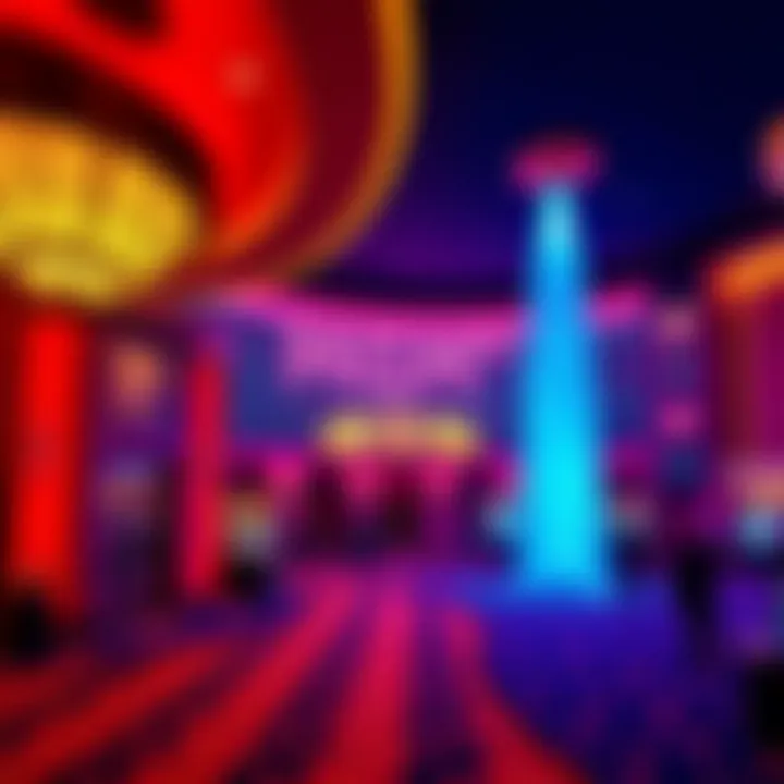 Architectural Grandeur of MGM Casino A panoramic view of the MGM Casino in Tennessee showcasing its architectural grandeur.