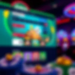 Screenshot of the Michigan Lottery homepage showcasing its vibrant layout.