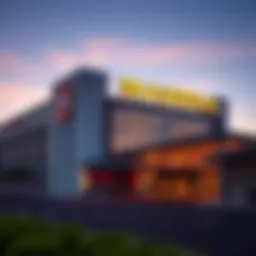 Exterior view of the new casino in Madera, showcasing its modern architecture