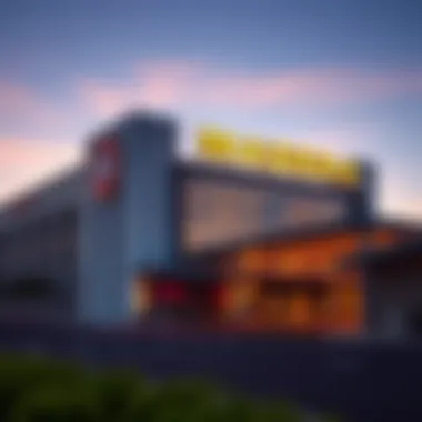 Exterior view of the new casino in Madera, showcasing its modern architecture