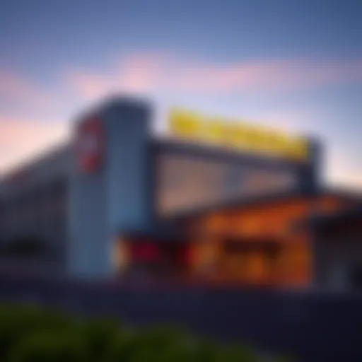 Exterior view of the new casino in Madera, showcasing its modern architecture