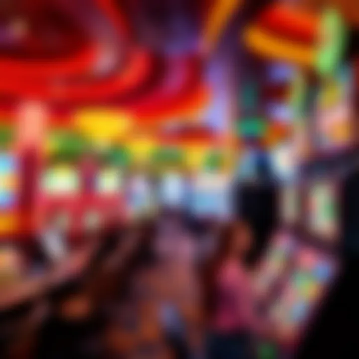 Interior shot of the vibrant gaming floor at The Nugget