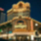Historic view of The Nugget showcasing its iconic architecture