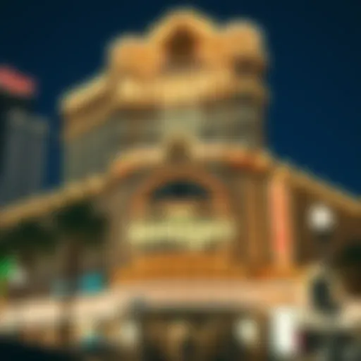 Historic view of The Nugget showcasing its iconic architecture