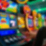 Diverse Themes in Online Slot Machines Vibrant online slot machine interface showcasing various themes