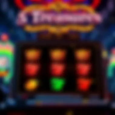 An engaging screenshot of gameplay highlights from the 5 Treasures slot machine