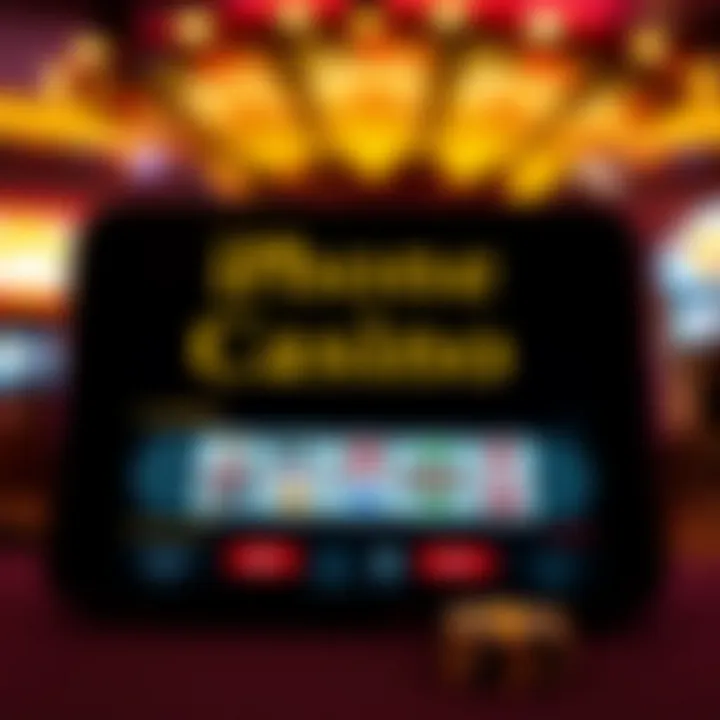 A detailed look at various game options available on iPhone casinos