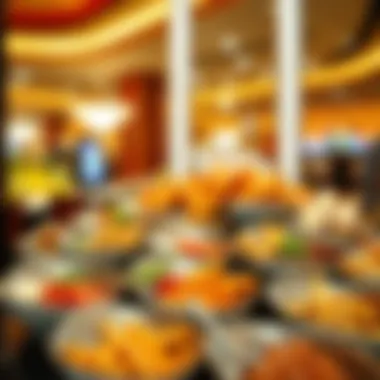 Diverse Culinary Delights at Wynn Slots Buffet Diverse culinary offerings at Wynn Slots Buffet