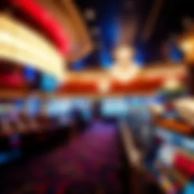 Atmosphere of Luxury in Wynn Slots Buffet Atmosphere of luxury at Wynn Slots Buffet