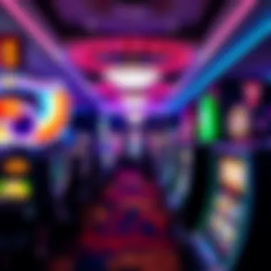 Casino floor with vibrant atmosphere