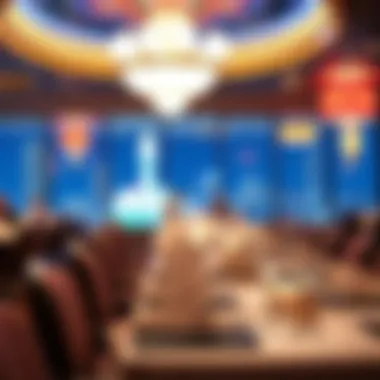 Gourmet dining experience