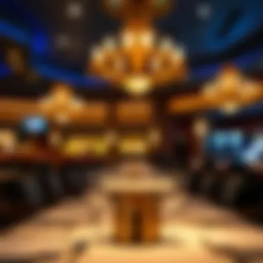 Elegant dining space at one of Turning Stone's renowned restaurants