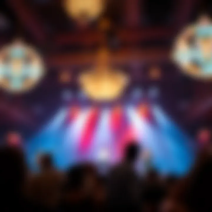 Live entertainment event showcasing a performance at Turning Stone