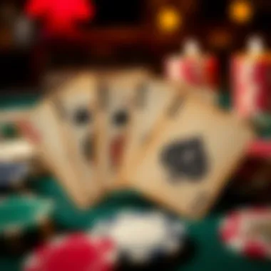 Heritage of Golden Gates Poker The rich heritage of Golden Gates Poker depicted through vintage cards