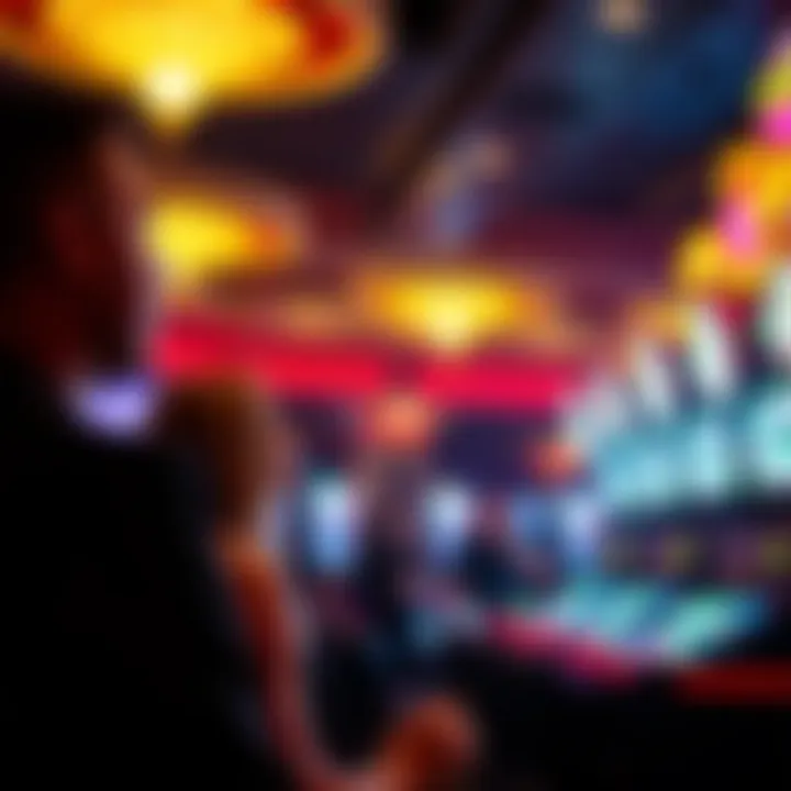 Live entertainment showcasing at the casino