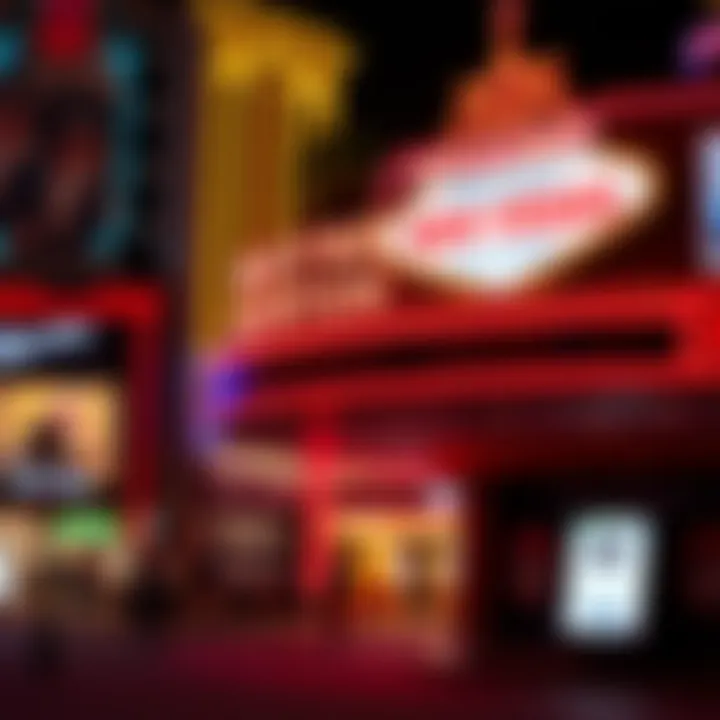 Historic Las Vegas Strip featuring Wayne Newton's venue