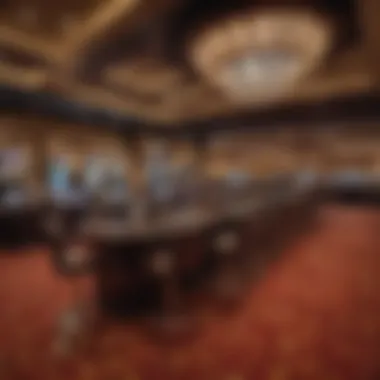 Inside Hollywood Casino: The Heart of Sports Betting Interior layout showcasing the betting area