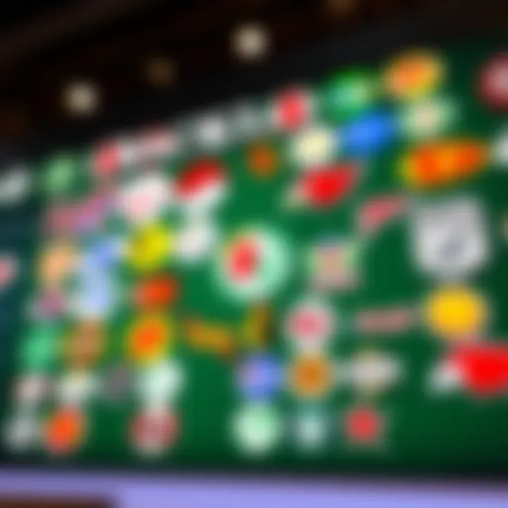 An array of popular sports logos highlighting diverse betting markets.