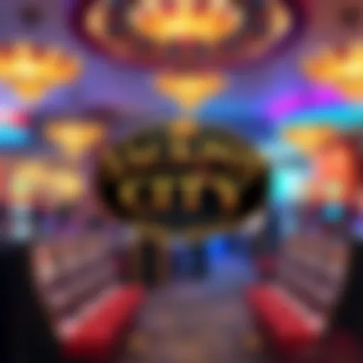 Jackpot City logo showcasing vibrant gaming atmosphere