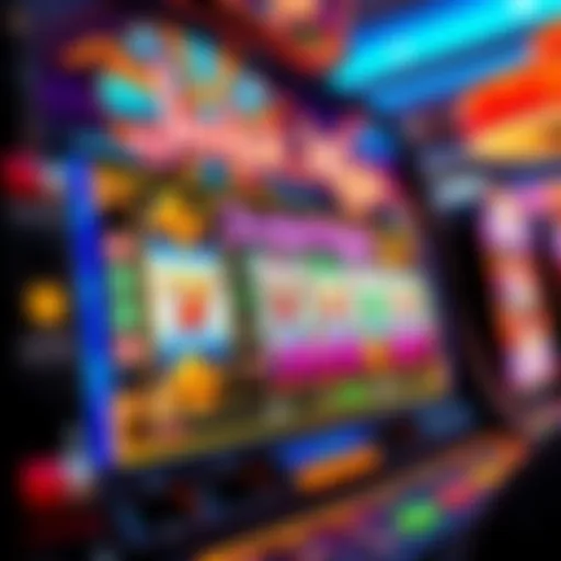 Vibrant display of Jackpot Magic Slots interface showcasing gameplay.