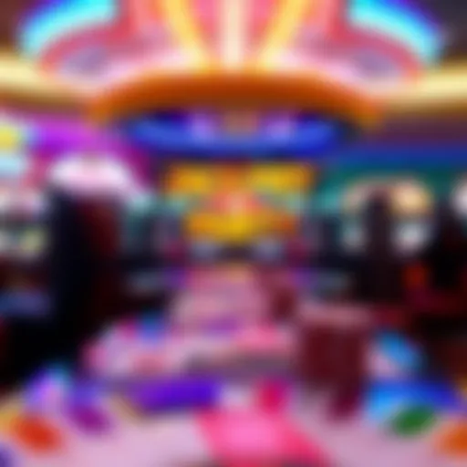 Jackpot Party PC gaming interface showcasing vibrant graphics