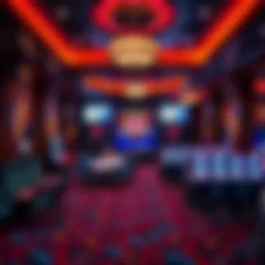 Event space in Kings Mountain Casino used for entertainment shows