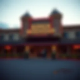 Exterior view of Kings Mountain Casino showcasing its architecture